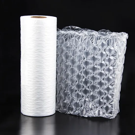Película de almofada de ar transparente de HDPE de alta adaptabilidade para peças de máquinas