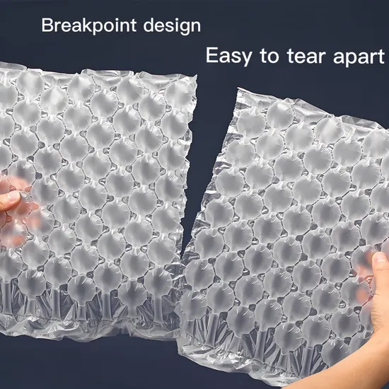 Película de almofada de bolha de ar com boa estanqueidade ao ar para E