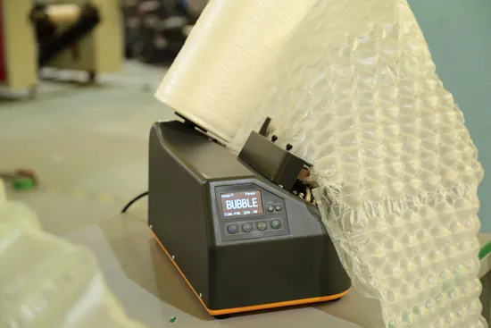 Almofada inflável de bolha de travesseiro de promessa de qualidade, filme de airbag para máquina de embalagem