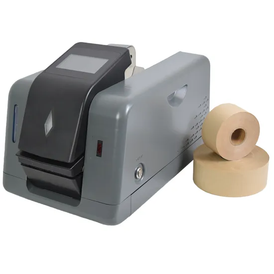 Máquina de embalagem de fita de papel com dispensador de fita de papel Kraft ativado por água com preços de fábrica OEM