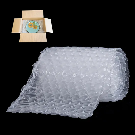 Fabricante fornece melhor proteção para embalagem, almofada inflável para bolsa, filme, travesseiro, embalagem com bolhas de ar