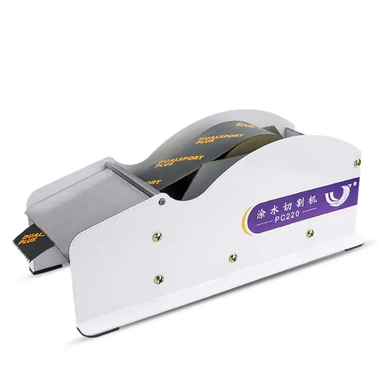 Dispensador de cortador de fita de papel gomado