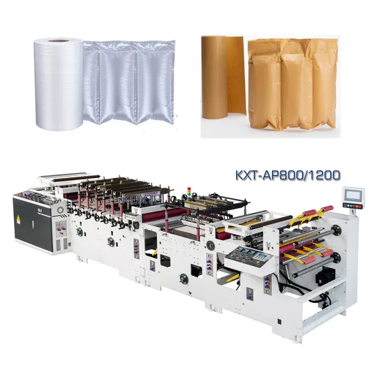 Filme de proteção para transporte inflável premium com almofada de ar e bolha de ar para embalagem